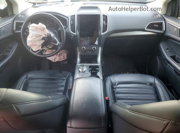 2FMPK4J97NBB00191 2022 FORD EDGE Blue წინა პანელის ხედი