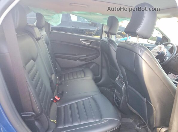 2FMPK4J97NBB00191 2022 FORD EDGE Blue უკანა სავარძლების ხედი