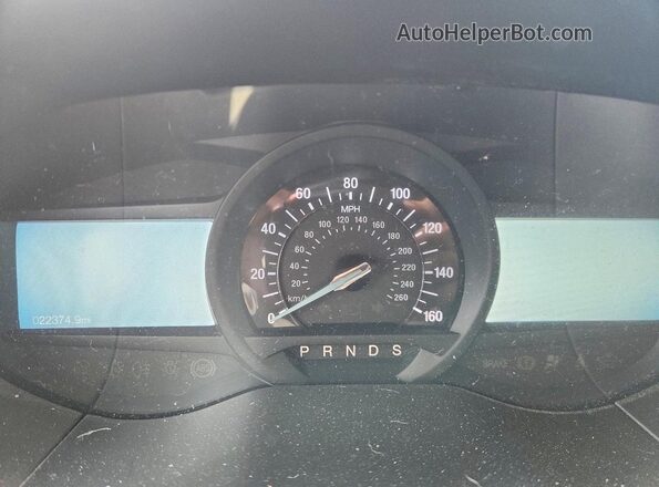 2FMPK4J97RBA26759 2024 FORD EDGE Black ხელსაწყოთა პანელის ხედი