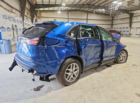 2FMPK4J97RBA96908 2024 FORD EDGE Blue უკანა მარჯვენა