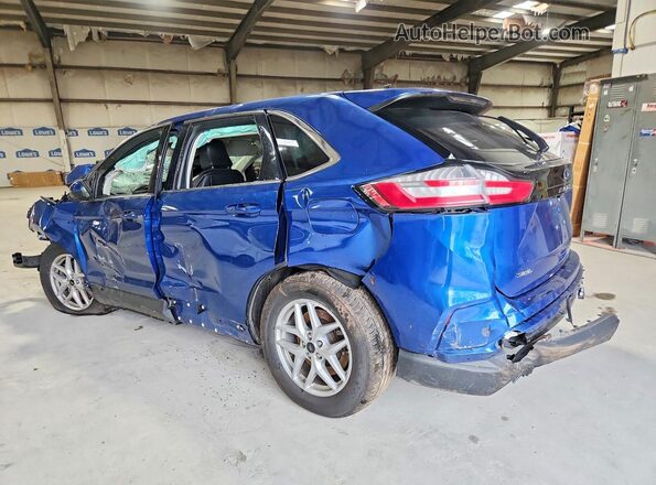 2FMPK4J97RBA96908 2024 FORD EDGE Blue უკანა მარცხენა
