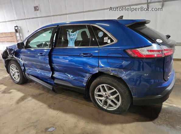 2FMPK4J97RBB00505 2024 FORD EDGE Blue უკანა მარცხენა