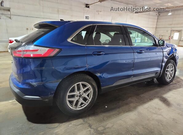 2FMPK4J97RBB00505 2024 FORD EDGE Blue უკანა მარჯვენა