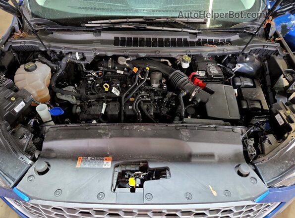 2FMPK4J97RBB00505 2024 FORD EDGE Blue უკანა სალონის ხედი