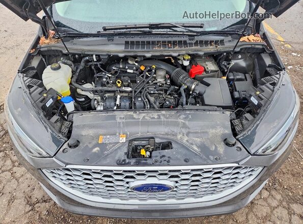 2FMPK4J97RBB15456 2024 FORD EDGE Gray Widok komory silnika