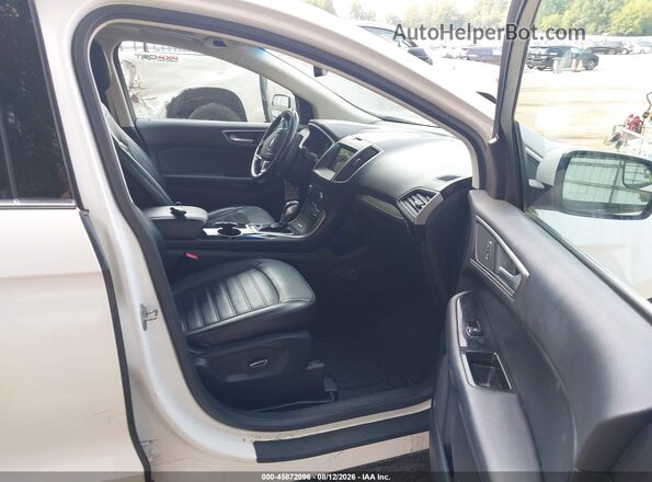 2FMPK4J98GBC21878 2016 FORD EDGE White Սալոնի դիմացի տեսք