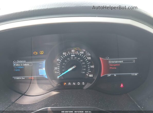 2FMPK4J98GBC21878 2016 FORD EDGE White Հետևի նստատեղերի տեսք