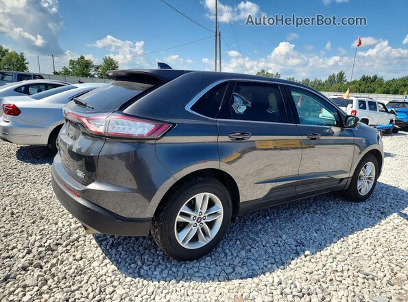 2FMPK4J98GBC30659 2016 FORD EDGE Charcoal Задня права чверть
