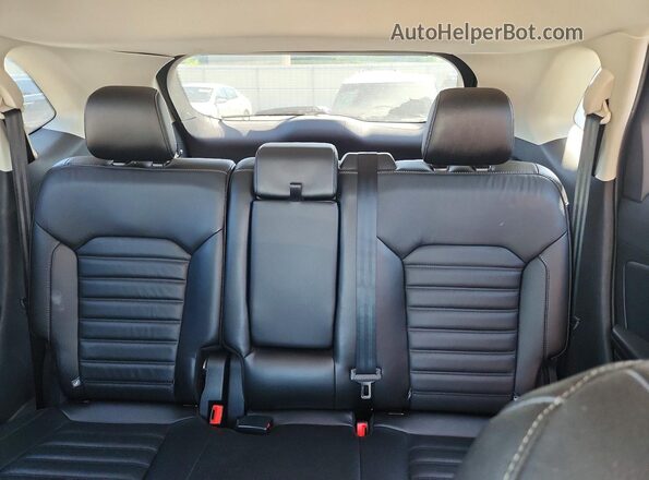 2FMPK4J98GBC30659 2016 FORD EDGE Charcoal Вид задніх сидінь