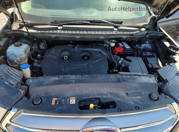 2FMPK4J98GBC30659 2016 FORD EDGE Charcoal Вид підкапотного простору