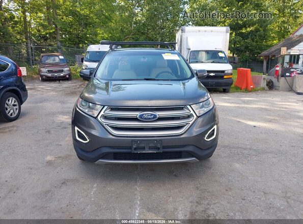 2FMPK4J98GBC33027 2016 FORD EDGE Серый Вид щитка приборов