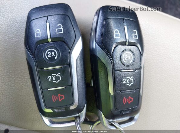 2FMPK4J98GBC33027 2016 FORD EDGE Серый Вид панели приборов