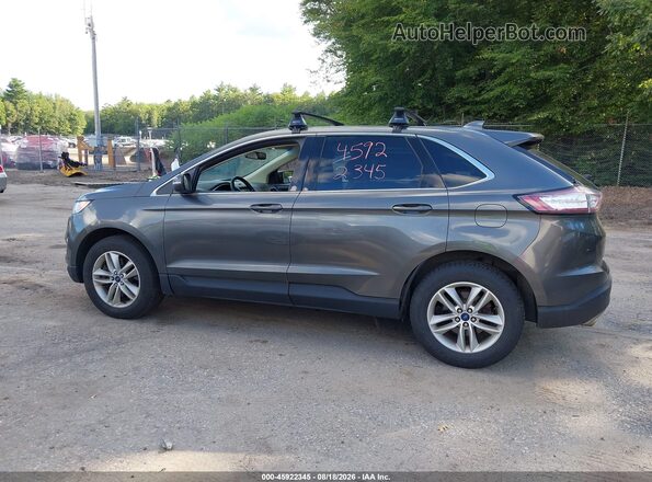2FMPK4J98GBC33027 2016 FORD EDGE Серый Панорамный вид салона 360°