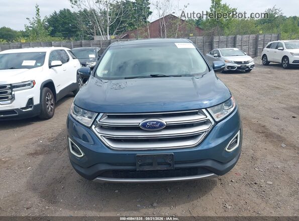 2FMPK4J98GBC62012 2016 FORD EDGE Blue წინა ხედი