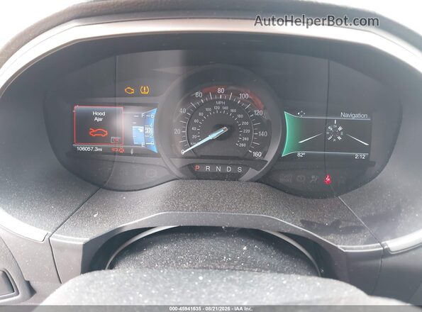 2FMPK4J98GBC62012 2016 FORD EDGE Blue უკანა სავარძლების ხედი