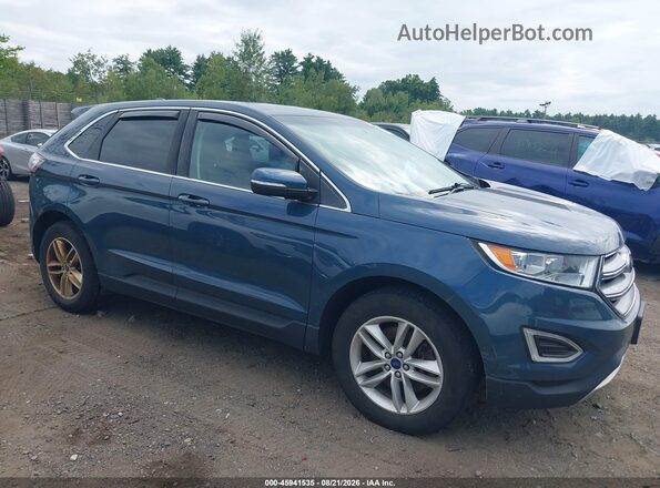 2FMPK4J98GBC62012 2016 FORD EDGE Blue უკანა სალონის ხედი