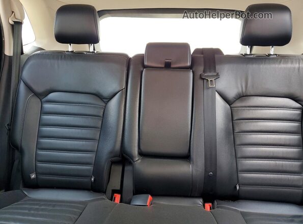 2FMPK4J98HBB03735 2017 FORD EDGE Красный Вид задних сидений