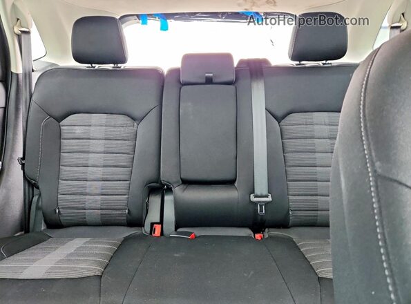 2FMPK4J98JBB49376 2018 FORD EDGE Blue უკანა სავარძლების ხედი