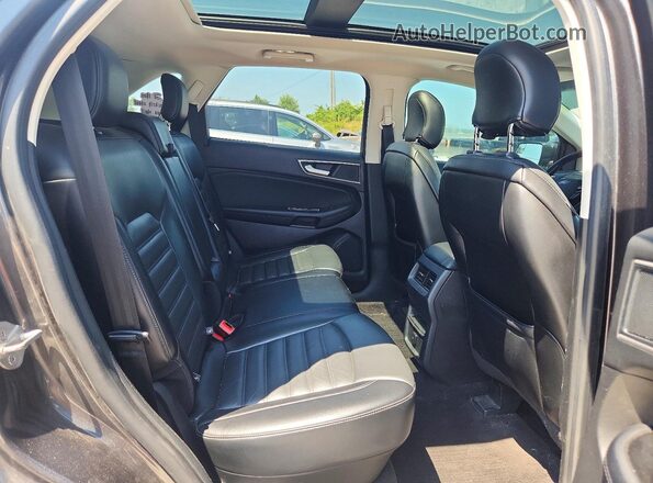 2FMPK4J98JBB68980 2018 FORD EDGE Серый Вид задней части салона
