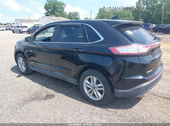 2FMPK4J98JBB71782 2018 FORD EDGE Черный Задняя левая четверть