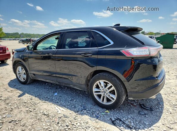 2FMPK4J98JBC36646 2018 FORD EDGE Black Tył lewy