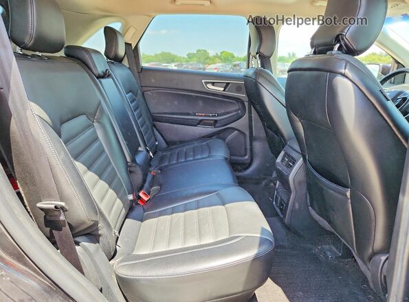 2FMPK4J98JBC36646 2018 FORD EDGE Black Widok wnętrza z tyłu