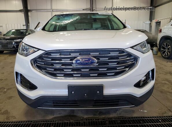 2FMPK4J98KBB46723 2019 FORD EDGE White Vista frontal