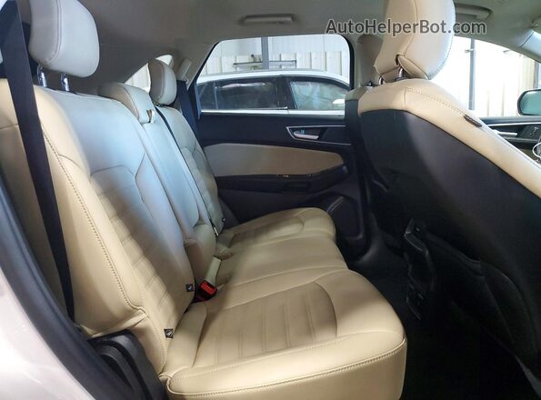 2FMPK4J98KBB46723 2019 FORD EDGE White Vista interior trasera
