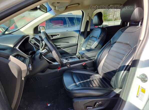 2FMPK4J98KBB90320 2019 FORD EDGE White Вид салону спереду
