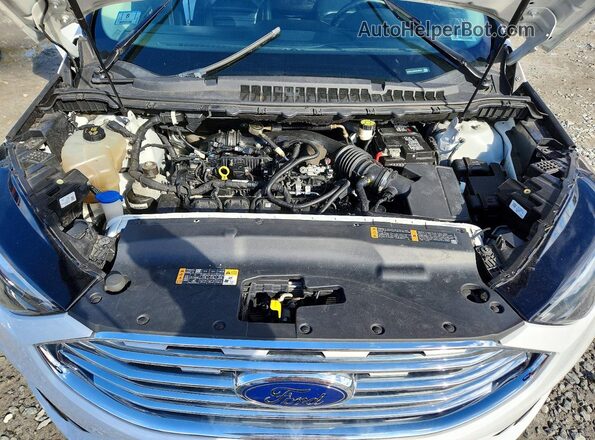 2FMPK4J98KBB90320 2019 FORD EDGE White Вид підкапотного простору