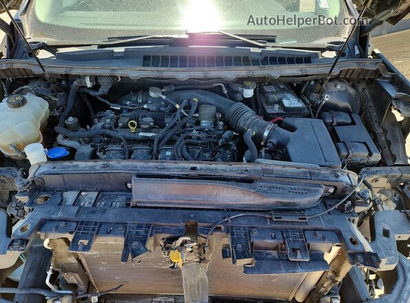 2FMPK4J98KBC24420 2019 FORD EDGE Black უკანა სალონის ხედი