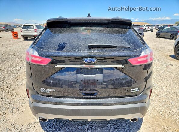 2FMPK4J98KBC24420 2019 FORD EDGE Black უკანა ხედი
