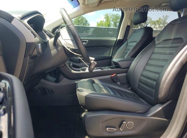 2FMPK4J98KBC37992 2019 FORD EDGE Black Vista interior delantera