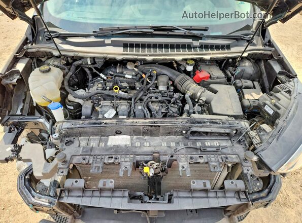 2FMPK4J98KBC69907 2019 FORD EDGE Черный Вид подкапотного пространства