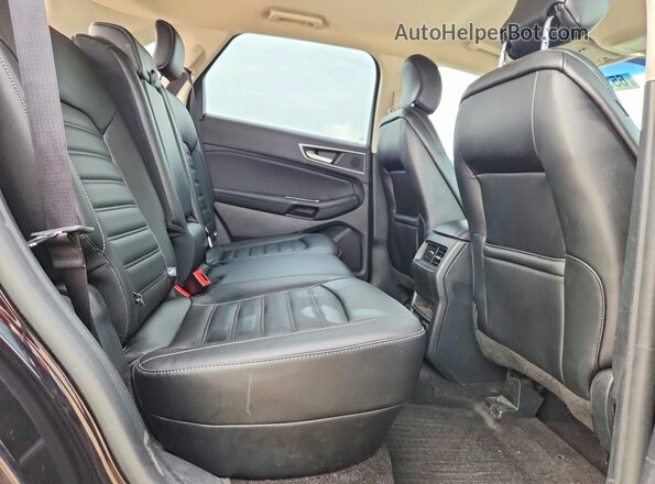 2FMPK4J98KBC69907 2019 FORD EDGE Черный Вид задней части салона