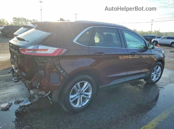 2FMPK4J98LBA95435 2020 FORD EDGE Maroon Tył prawy
