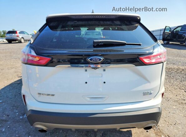 2FMPK4J98LBB14212 2020 FORD EDGE White Вид ззаду