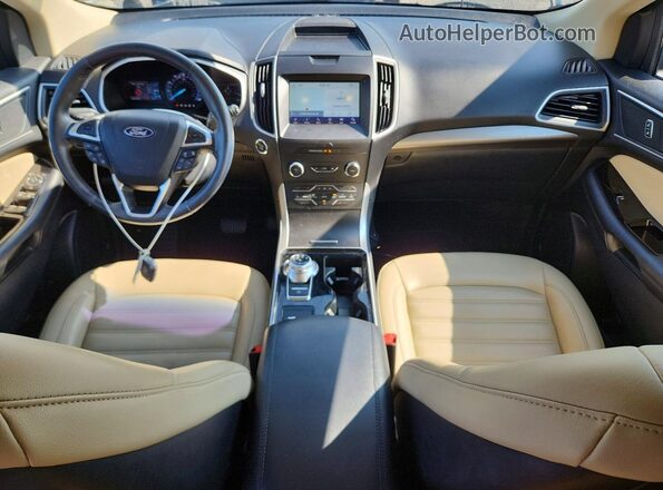 2FMPK4J98LBB14212 2020 FORD EDGE White Вид панелі приладів