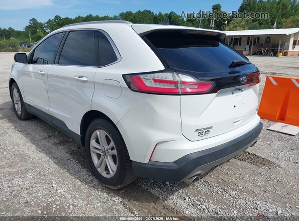 2FMPK4J98LBB14923 2020 FORD EDGE White Հետևի ձախ