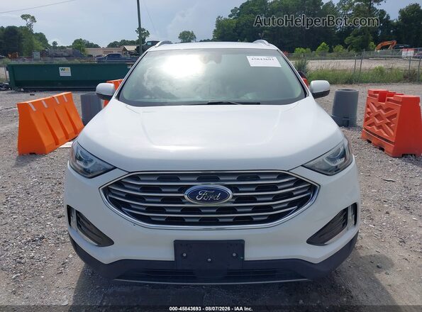 2FMPK4J98LBB14923 2020 FORD EDGE White Սարքավորումների վահանակի տեսք