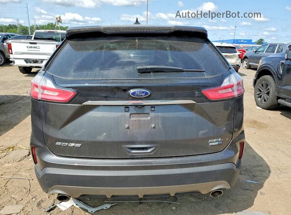 2FMPK4J98LBB31334 2020 FORD EDGE Gray უკანა ხედი