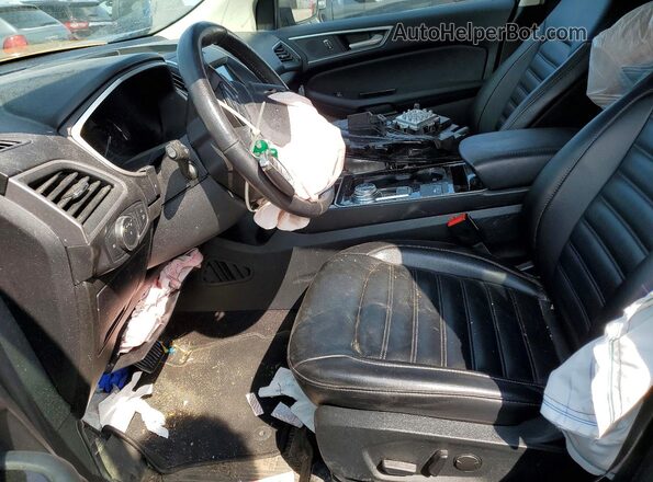 2FMPK4J98LBB31334 2020 FORD EDGE Gray წინა სალონის ხედი