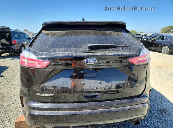 2FMPK4J98LBB49719 2020 FORD EDGE Black Вид ззаду