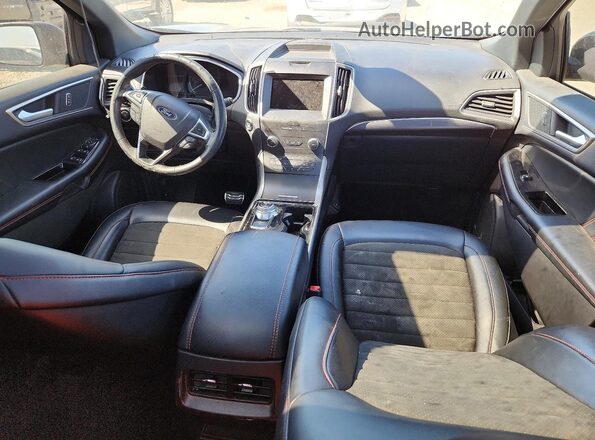 2FMPK4J98LBB49719 2020 FORD EDGE Black Вид панелі приладів