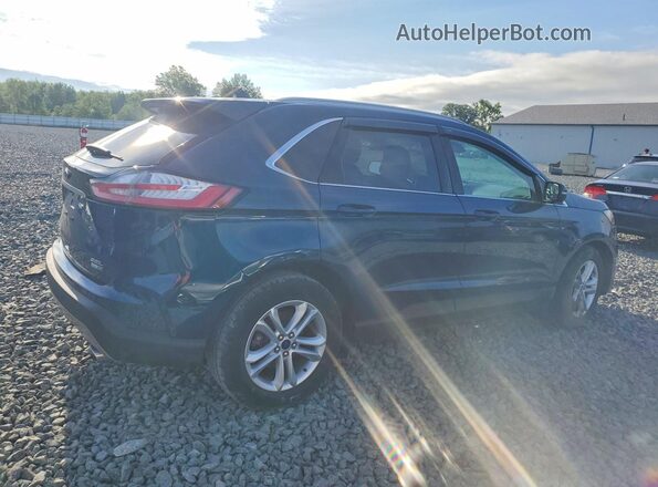 2FMPK4J98LBB55052 2020 FORD EDGE Blue Задня права чверть