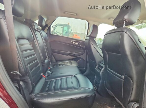 2FMPK4J98MBA18453 2021 FORD EDGE Red Rear interior view