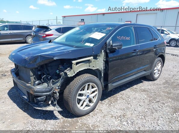 2FMPK4J98NBA10127 2022 FORD EDGE Black Առջևի ձախ երեք քառորդ տեսարան