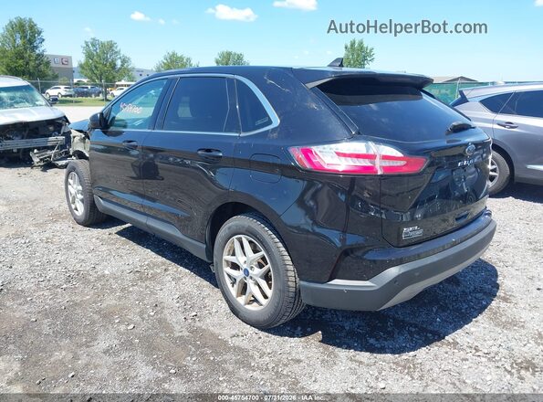 2FMPK4J98NBA10127 2022 FORD EDGE Black Հետևի ձախ