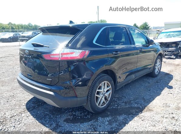 2FMPK4J98NBA10127 2022 FORD EDGE Black Հետևի աջ