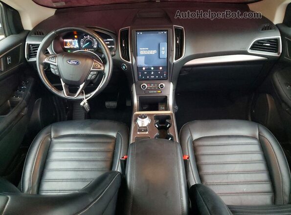 2FMPK4J98PBA09434 2023 FORD EDGE Gray Առջևի վահանակի տեսք